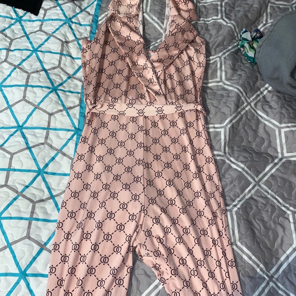 Pink jumpsuit (never worn)